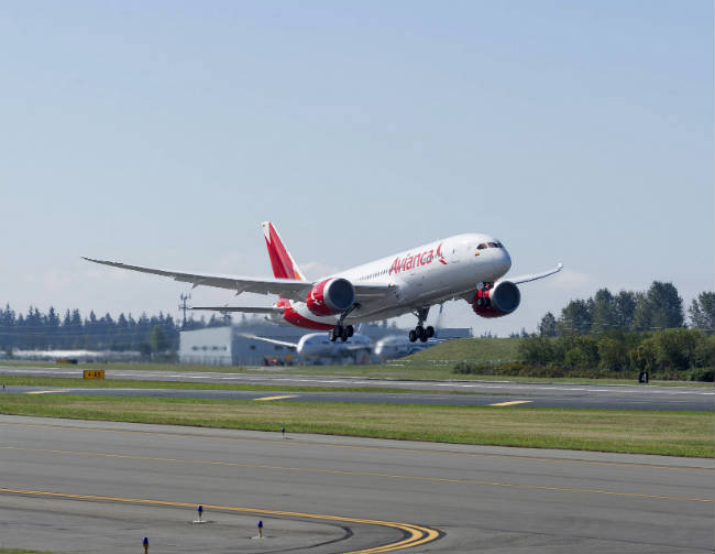 Avianca tiene nuevo dreamliner