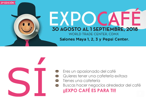 Hoy inicia Expo Café y Gourmet Show