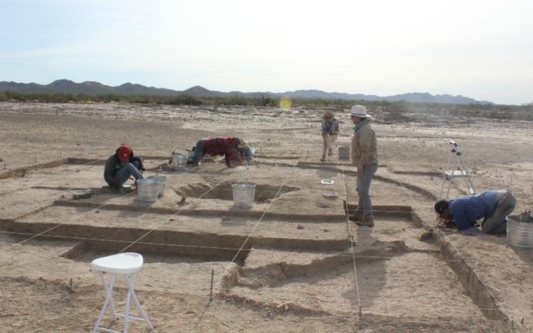 Exploran casas de los primeros agricultores del desierto de Sonora