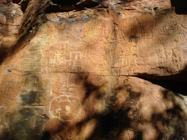 REPRESENTACIONES ESQUEMATICAS DE DIVERSOS CRÁNEOS HUMANOS DE PERFIL, APUNTANDO HACIA EL HORIZONTE ORIENTAL. FOTO MAURICIO GARDUÑO INAH_650x488