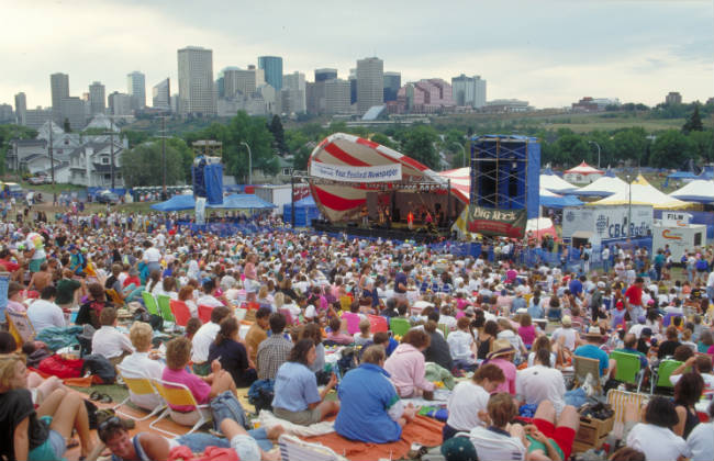 edmonton folk music festival