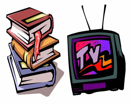 Libros contra televisión