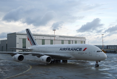 Vuela A380 con nueva imagen de AirFrance