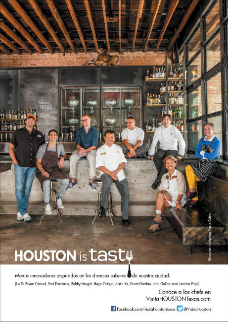 Comiendo con los chefs de Houston
