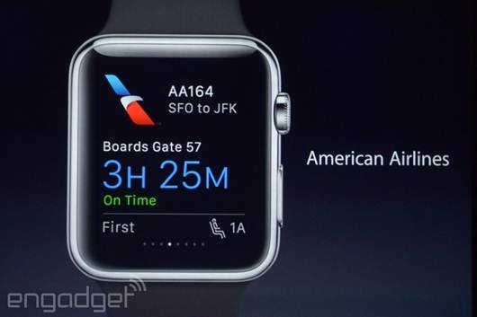 American Airlines presenta su App para Apple Watch